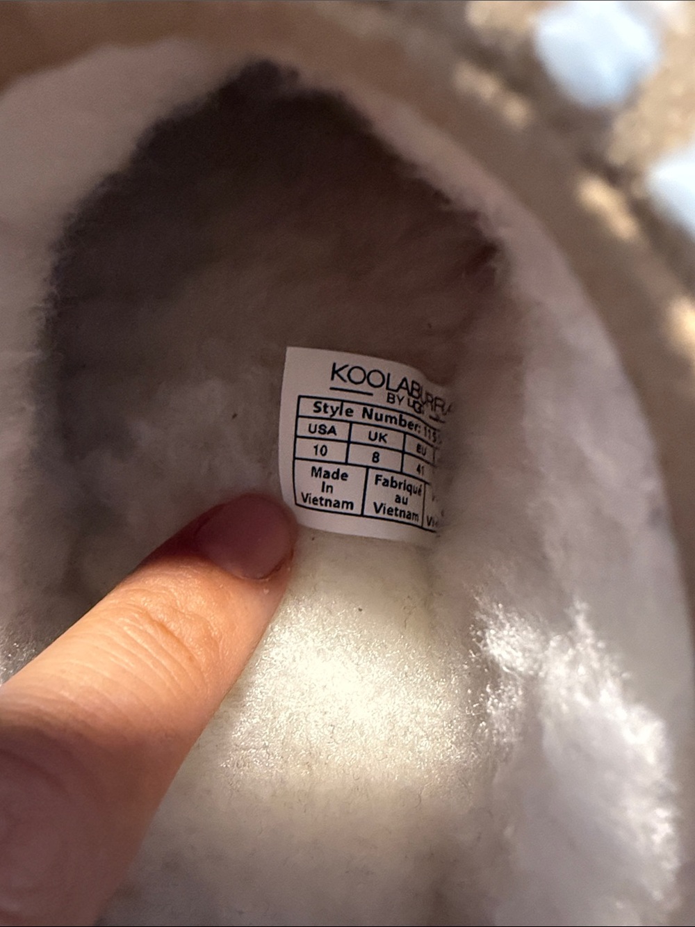 Koolaburra by Ugg Cozy Suede Slip-On Clog in Light Tan Size 10 - Picture 7 of 7